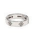anillo Love in Verona en oro blanco de 18kt con diamantes